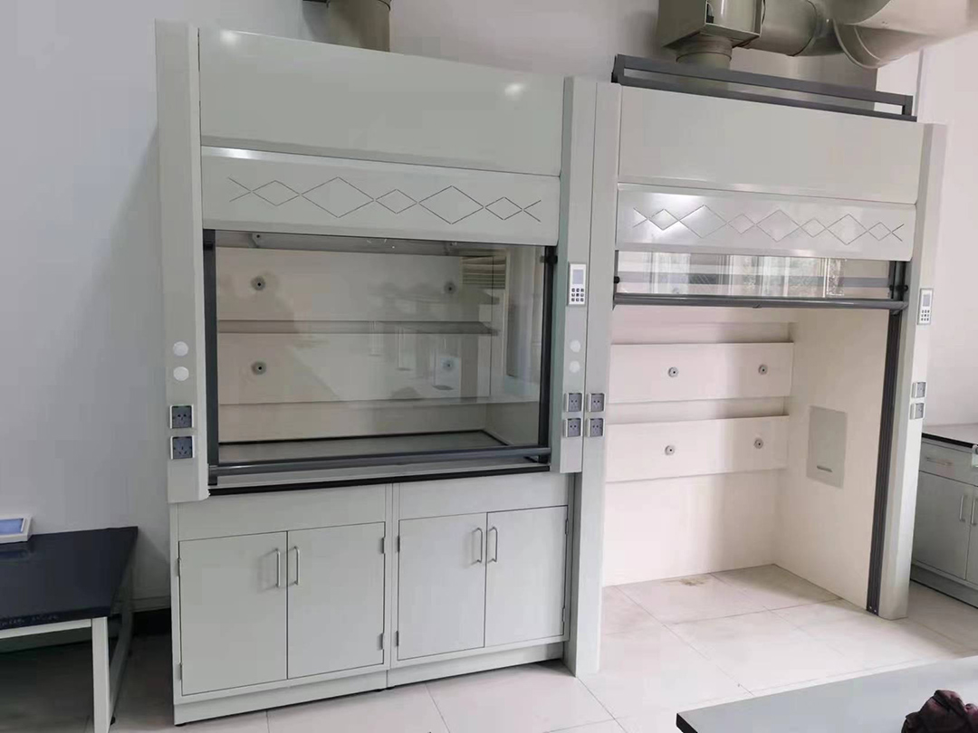 全钢通风柜+落地式通风柜